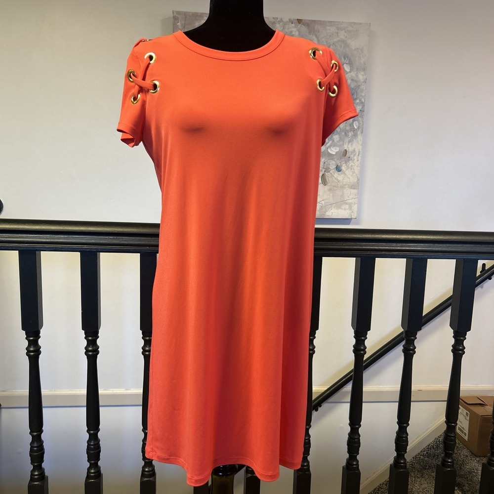 Michael Kors Womens‎ Dress Knit Coral Reef Sz M